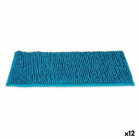 Badkleed 40 x 60 cm Blauw Turkoois (12 Stuks) 1