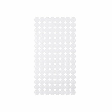 Antislipmat voor in de douche Wit PVC 68 x 1 x 36 cm (6 Stuks) 2