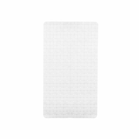 Antislipmat voor in de douche Ruiten Wit PVC 67,7 x 38,5 x 0,7 cm (6 Stuks) 2