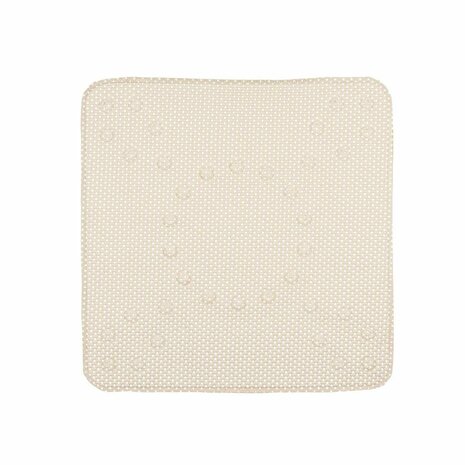 Antislipmat voor in de douche Beige PVC 53 x 52,5 x 1 cm (6 Stuks) 2