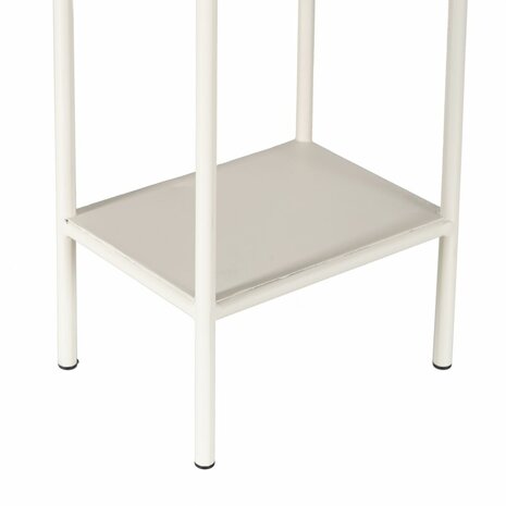 Losstaand handdoekenrek Crème Ijzer 20,8 x 13 x 61,5 cm 3