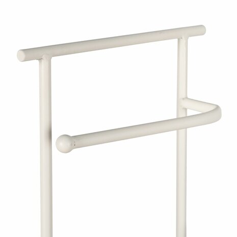 Losstaand handdoekenrek Crème Ijzer 20,8 x 13 x 61,5 cm 6