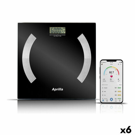 Bluetooth Digitale Weegschaal Aprilla (6 Stuks) 1