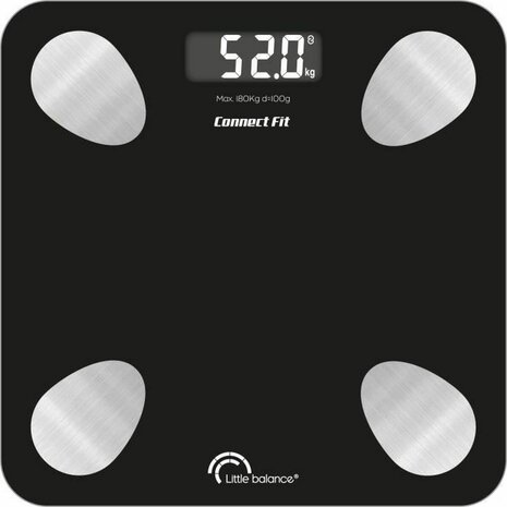 Digitale Personenweegschaal Little Balance 8685 Zwart 180 kg 4