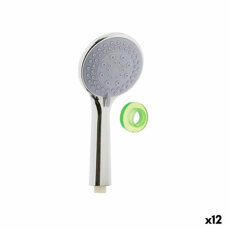 Douchekop Zilverkleurig Metaal 10,5 x 24 x 5 cm (12 Stuks) 1
