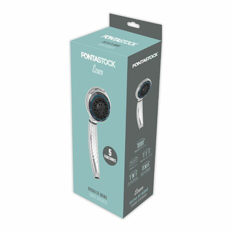 Douchekop Fontastock ÉZARO H 1/2" Verchroomd 3