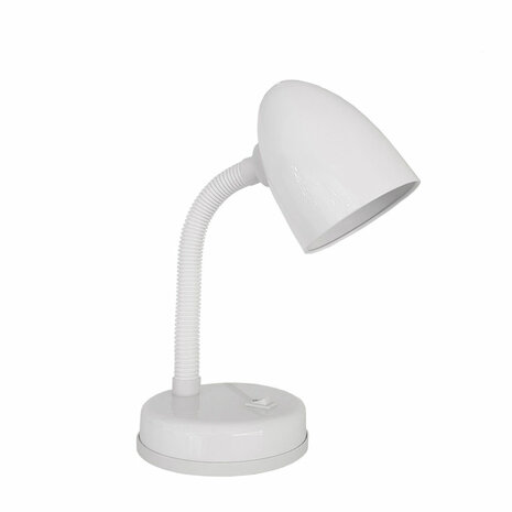 Bureaulamp EDM Amsterdam E27 60 W Flexo/bureaulamp Wit Metaal 13 x 34 cm (1 Stuks) 2