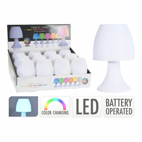 Bureaulamp Lifetime cy5910400 Wit Ø 12 x 19 cm 2