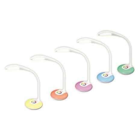 Bureaulamp Esperanza ELD102 Wit 80 Plastic 13 x 21 x 13 cm 2