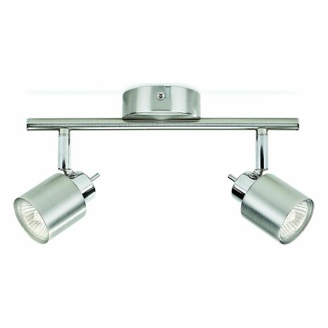 Plafondlamp Philips Meranti 10 x 28,5 x 15,5 cm Zilverkleurig Metaal 1