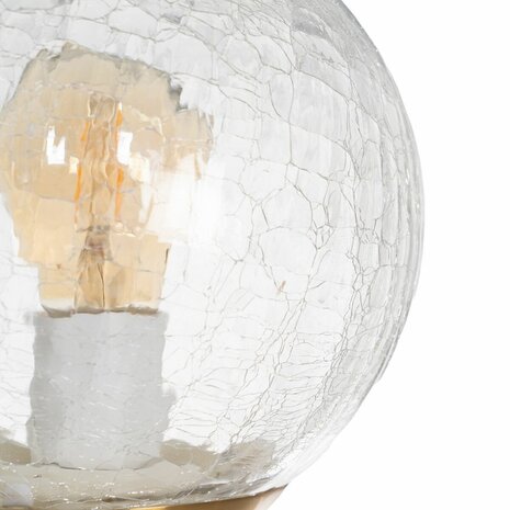 Vloerlamp Gouden Metaal Kristal 60 W 220-240 V 20 x 20 x 140 cm 3