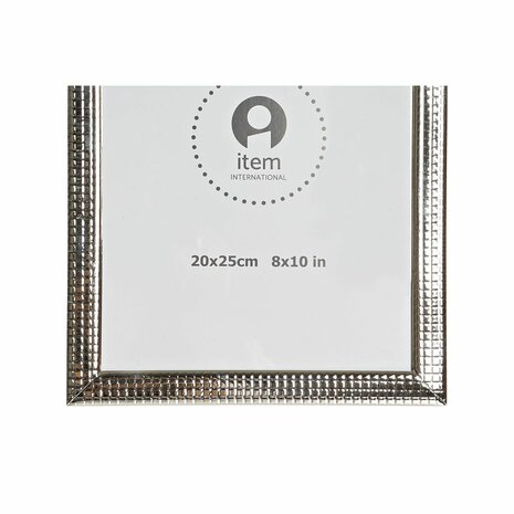 Fotolijsten DKD Home Decor Zilverkleurig Metaal Shabby Chic 22 x 2 x 27 cm 2