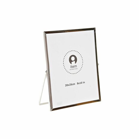 Fotolijsten DKD Home Decor Zilverkleurig Metaal 21 x 2 x 26 cm Traditioneel 1