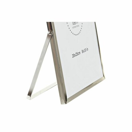 Fotolijsten DKD Home Decor Zilverkleurig Metaal 21 x 2 x 26 cm Traditioneel 3