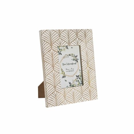 Fotolijsten DKD Home Decor Bruin Mangohout 20 x 2 x 25 cm Stads 1