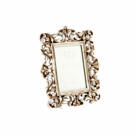 Fotolijsten DKD Home Decor 18 x 2 x 25 cm Gouden Hars Shabby Chic 1