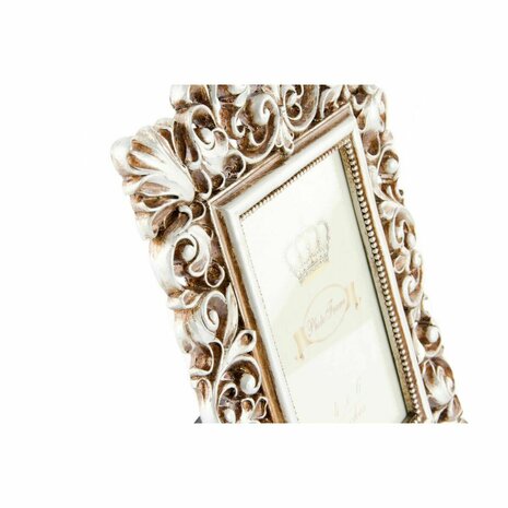 Fotolijsten DKD Home Decor 18 x 2 x 25 cm Gouden Hars Shabby Chic 2