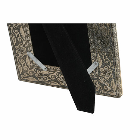 Fotolijsten DKD Home Decor 20 x 1 x 25 cm Champagne Hout Aluminium Indiaas 2