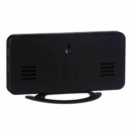 Digitale Tafelklok Zwart ABS 15,7 x 7,7 x 1,5 cm (12 Stuks) 3