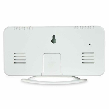 Digitale Tafelklok Wit ABS 15,7 x 7,7 x 1,5 cm (12 Stuks) 3