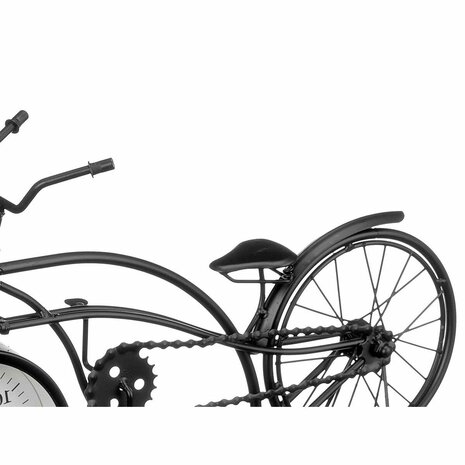 Tafelklok Fiets Zwart Metaal 42 x 24 x 10 cm (4 Stuks) 3