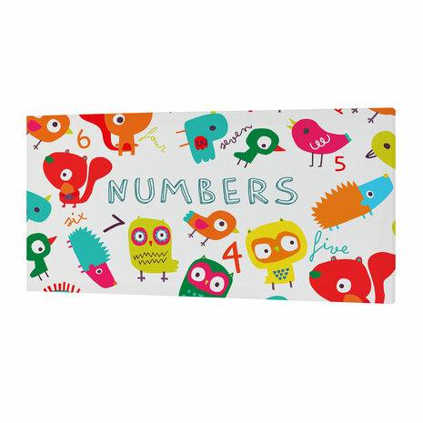 Canvas HappyFriday Baleno teen Forest friends Multicolour 27 x 54 cm 1