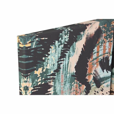Set van 3 Schilderijen DKD Home Decor Koloniaal Tijger 140 x 3,8 x 100 cm 2