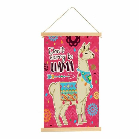 Canvas Lama (1 x 54 x 33 cm) (24 Stuks) 4