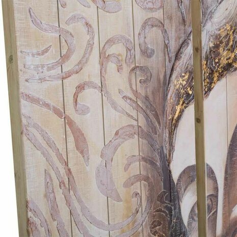 Schilderij Alexandra House Living Asia Sparrenhout Hout MDF 150 x 4 x 50 cm 6