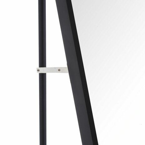 Staande spiegel Zwart Aluminium Kristal 50 x 2,5 x 160 cm 2