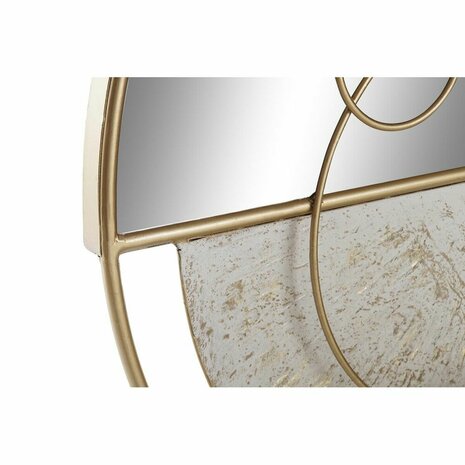 Wandspiegel DKD Home Decor Gouden Metaal Wit Modern (65 x 7,6 x 76 cm) 3