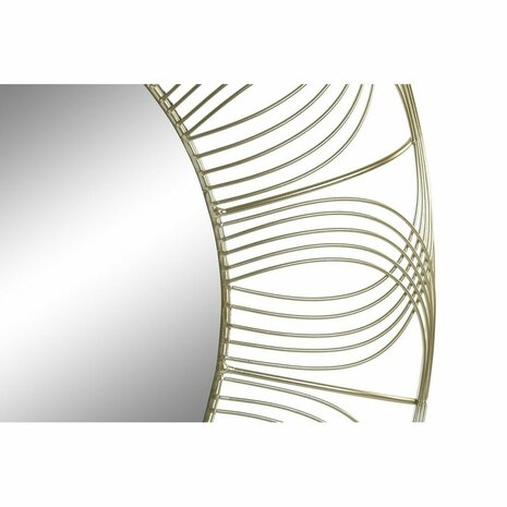 Wandspiegel DKD Home Decor Gouden Metaal (60 x 4 x 60 cm) 2