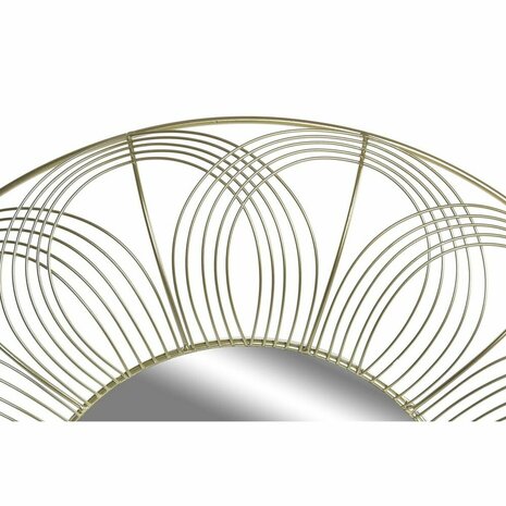 Wandspiegel DKD Home Decor Gouden Metaal (60 x 4 x 60 cm) 3