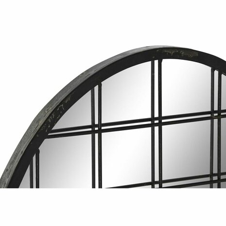 Wandspiegel DKD Home Decor Zwart Metaal (47,5 x 2,3 x 70 cm) 2