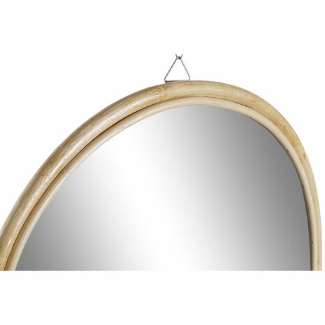 Wandspiegel DKD Home Decor Spiegel Natuurlijk Bamboe (40 x 5 x 70 cm) 3