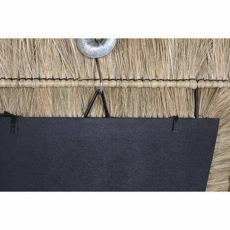 Wandspiegel DKD Home Decor 62 x 4 x 70 cm Kristal Bali Jute 2
