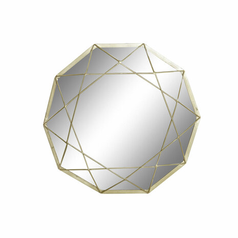 Wandspiegel DKD Home Decor 50 x 5 x 52 cm Kristal Gouden Ijzer 1