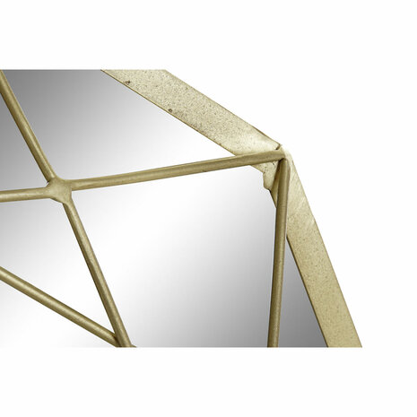 Wandspiegel DKD Home Decor 50 x 5 x 52 cm Kristal Gouden Ijzer 2