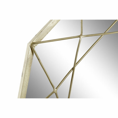 Wandspiegel DKD Home Decor 50 x 5 x 52 cm Kristal Gouden Ijzer 3