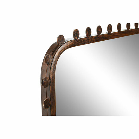 Wandspiegel Home ESPRIT Zwart Gouden Kristal Hout MDF Neoklassiek 44 x 2,5 x 64 cm 2