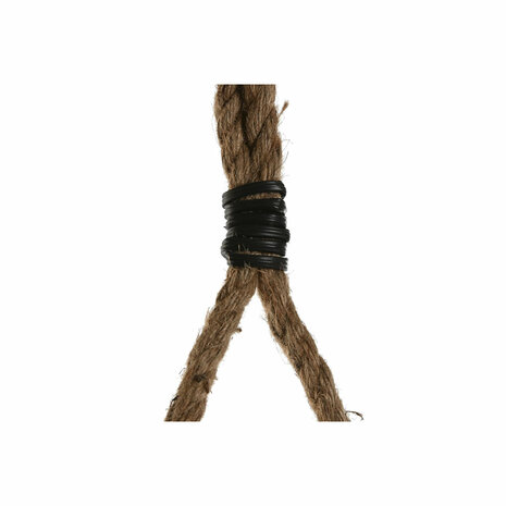 Wandspiegel Home ESPRIT Bruin Hout Touw Koloniaal Ballen 38 x 4 x 72 cm 3