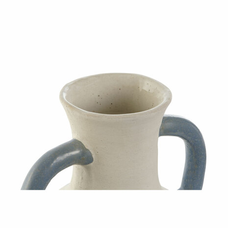 Vaas Home ESPRIT Blauw Beige Keramisch Mediterrane 15 x 15 x 25 cm 2