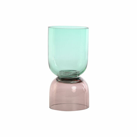 Vaas Home ESPRIT Tweekleurig Kristal 10 x 10 x 21 cm 1