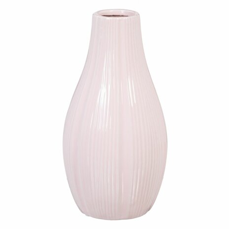 Vaas 13 x 13 x 25,5 cm Keramisch Roze 1