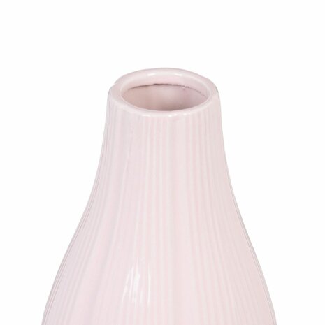 Vaas 13 x 13 x 25,5 cm Keramisch Roze 2