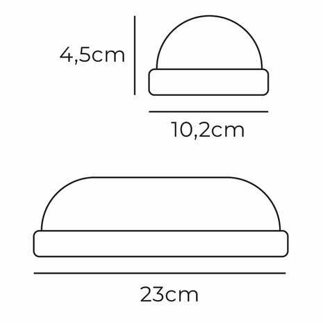 Wandlamp EDM 32448 Wit Plastic F 18 W 120 W 1820 Lm Bewegingssensor Lichtsensor Ovalen (4000 K) 4
