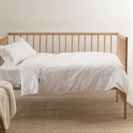 Dekbedovertrek set HappyFriday Basic Kids Roze Wieg voor baby&apos;s 2 Onderdelen 3