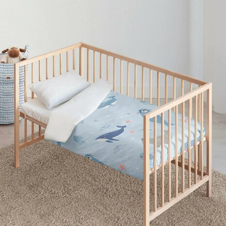 Dekbedovertrek voor kinderbed Kids&Cotton Tabor Small 100 x 120 cm 1