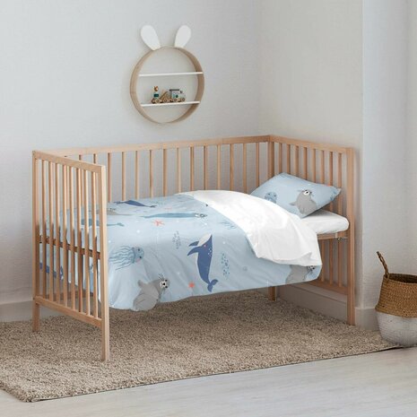 Dekbedovertrek voor kinderbed Kids&Cotton Tabor Small 100 x 120 cm 2