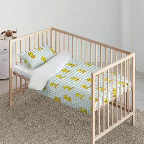 Dekbedovertrek voor kinderbed Piolín Vichy 100 x 120 cm 1
